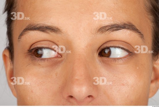 Eye Whole Body Woman Formal Slim Studio photo references