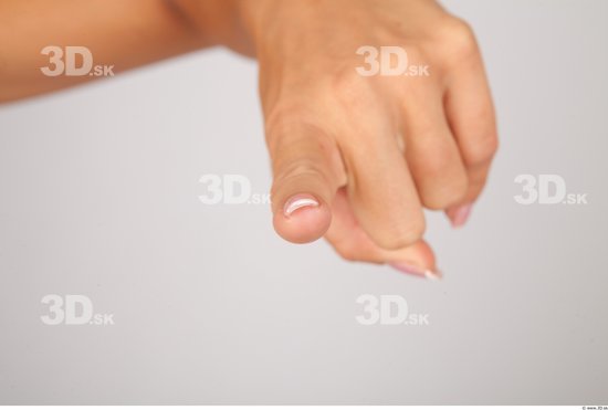 Fingers Whole Body Woman Formal Slim Studio photo references