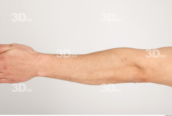 Forearm Whole Body Man Nude Casual Average Studio photo references