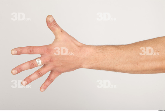 Hand Whole Body Man Casual Average Studio photo references