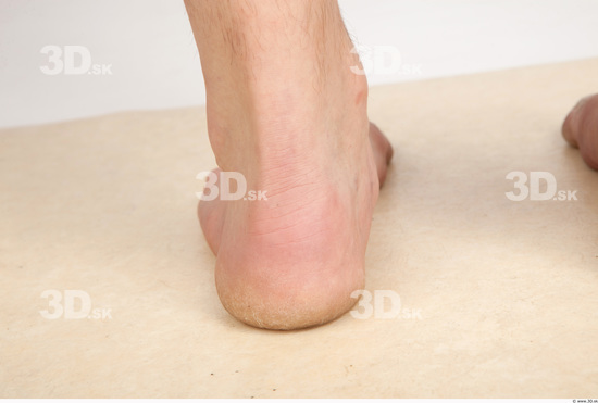 Foot Whole Body Man Nude Casual Average Studio photo references