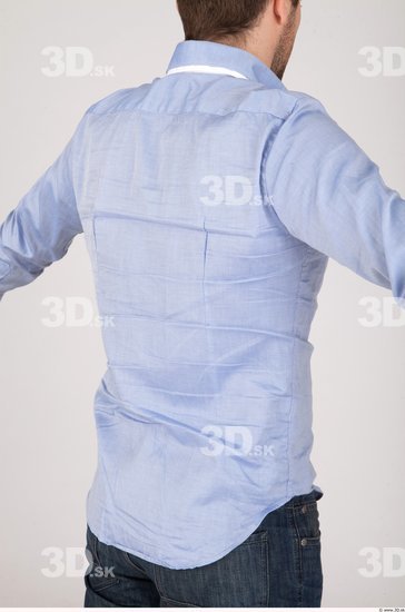 Whole Body Man Casual Shirt Athletic Studio photo references