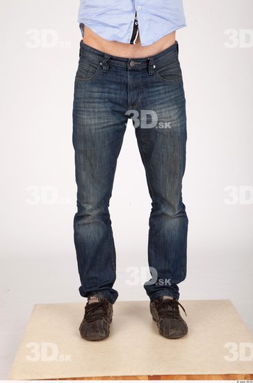 Leg Whole Body Man Casual Jeans Athletic Studio photo references