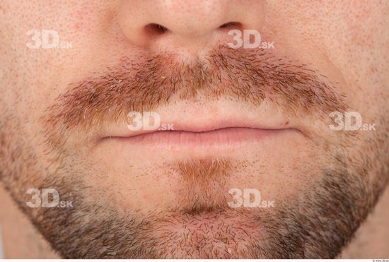 Mouth Whole Body Man Casual Athletic Bearded Studio photo references