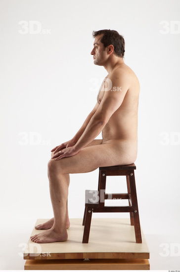 Whole Body Man Artistic poses White Nude Average