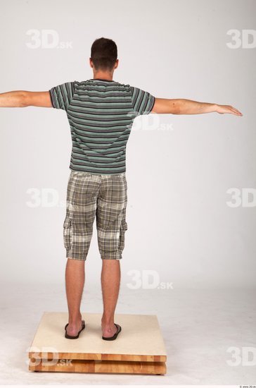 Whole Body Man T poses Casual Average Studio photo references