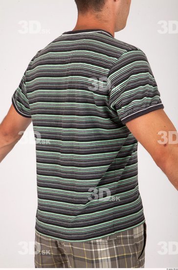 Upper Body Whole Body Man Casual Shirt T shirt Average Studio photo references