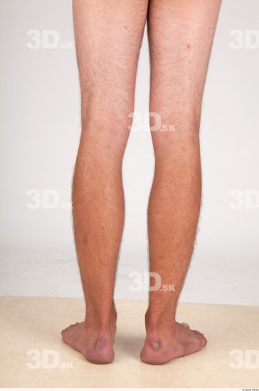 Calf Whole Body Man Nude Casual Average Studio photo references