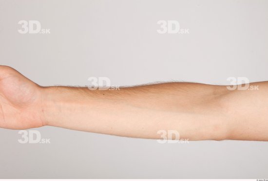 Forearm Whole Body Man Nude Casual Average Studio photo references