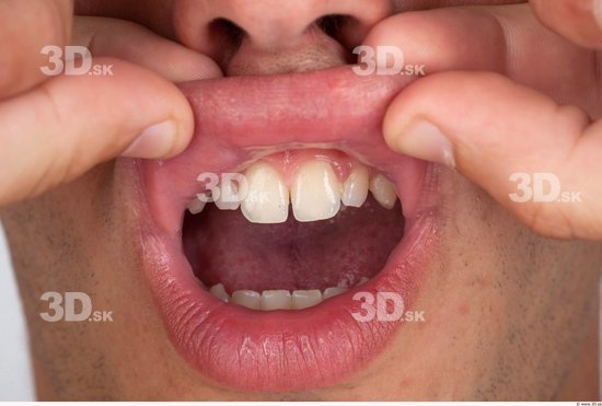 Whole Body Teeth Man Casual Average Studio photo references