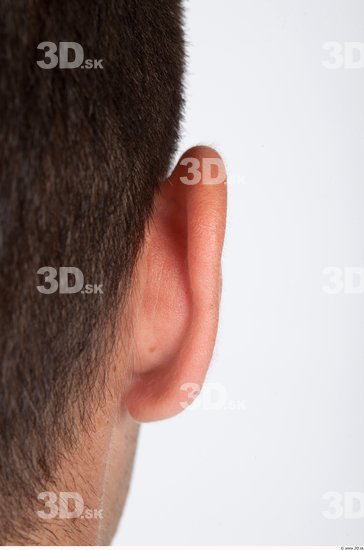 Ear Whole Body Man Casual Average Studio photo references