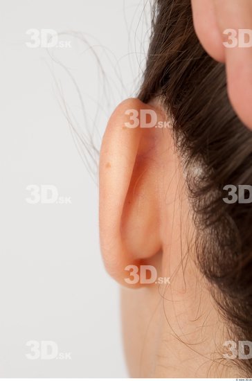 Ear Whole Body Woman Formal Slim Studio photo references