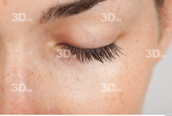 Eye Whole Body Woman Formal Slim Studio photo references