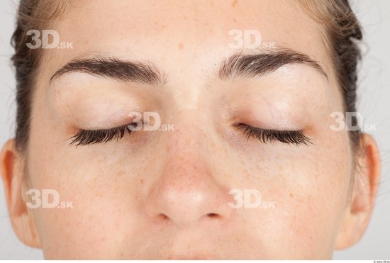 Eye Whole Body Woman Formal Slim Studio photo references