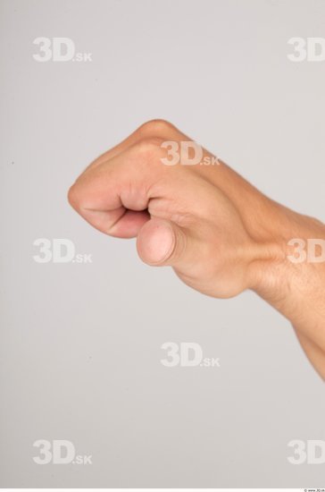 Fingers Whole Body Man Casual Muscular Studio photo references