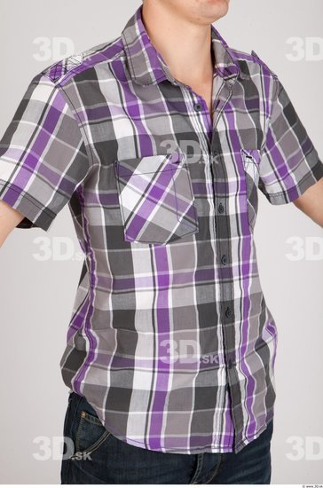 Upper Body Whole Body Man Casual Shirt Average Studio photo references