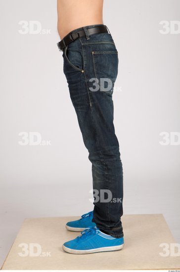 Leg Whole Body Man Casual Jeans Average Studio photo references