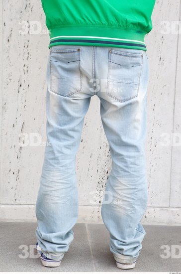 Leg Man White Casual Jeans Average