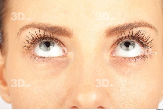 Eye Whole Body Woman Casual Slim Studio photo references