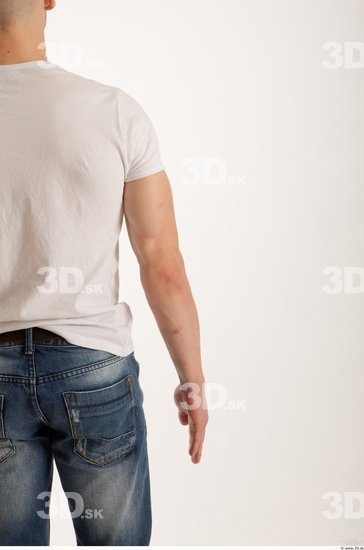 Arm Man Animation references White Casual T shirt Athletic