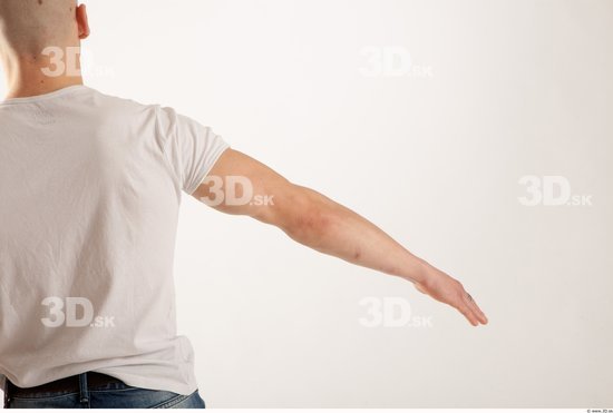 Arm Man Animation references White Casual T shirt Athletic