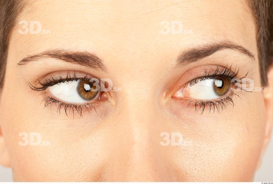 Eye Whole Body Woman Casual Slim Studio photo references