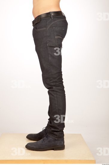 Leg Whole Body Man Casual Jeans Average Studio photo references