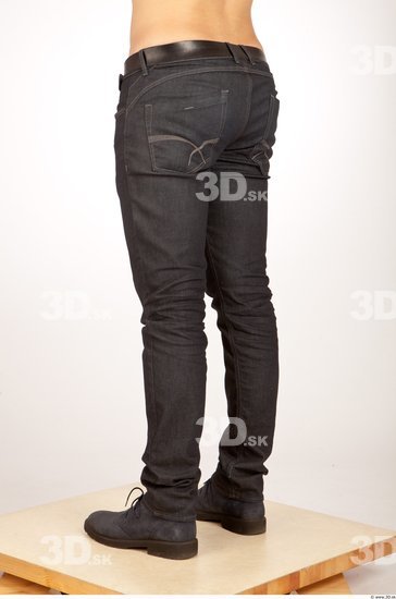 Leg Whole Body Man Casual Jeans Average Studio photo references