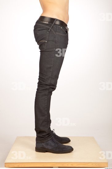 Leg Whole Body Man Casual Jeans Average Studio photo references