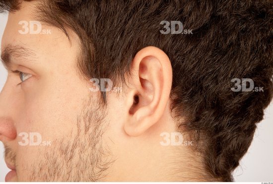 Ear Whole Body Man Casual Average Studio photo references