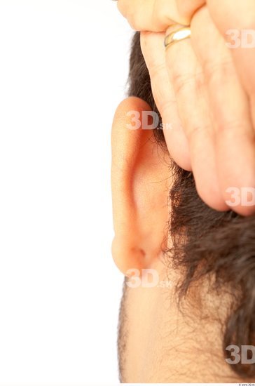 Ear Whole Body Man Casual Average Studio photo references