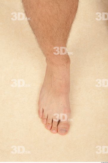 Foot Whole Body Man Casual Average Studio photo references