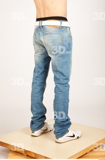 Leg Whole Body Man Casual Jeans Athletic Studio photo references