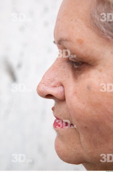 Nose Woman White Chubby