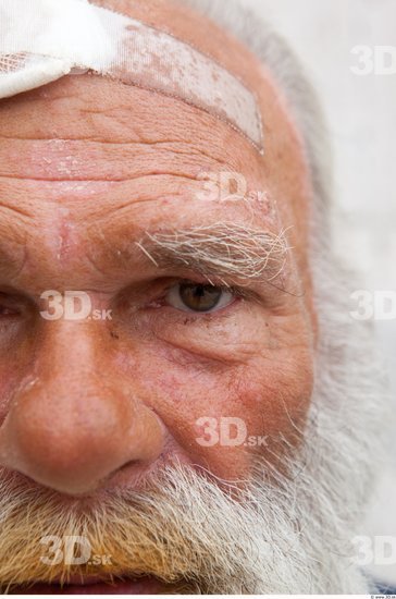 Eye Man White Average Bearded