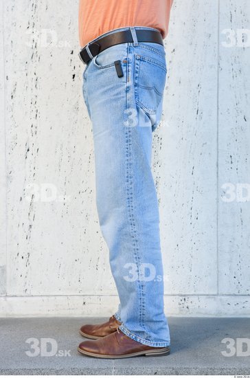 Leg Man Casual Jeans Average Street photo references