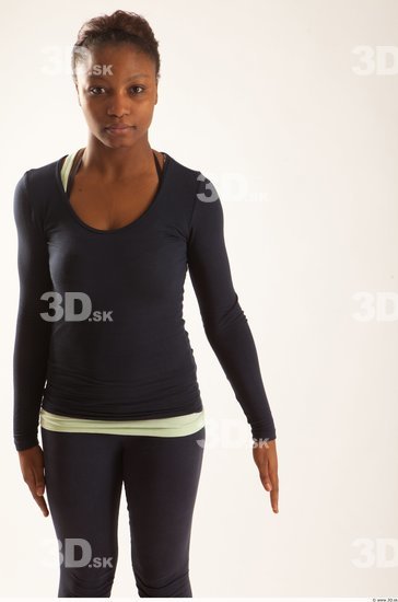 Arm Whole Body Woman Animation references Sports Sweatsuit Average Studio photo references