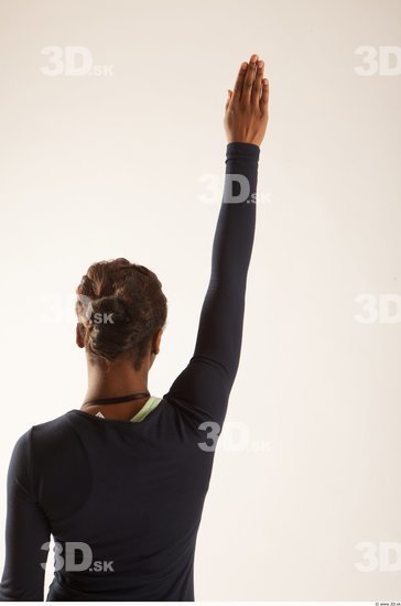 Arm Whole Body Woman Animation references Sports Sweatsuit Average Studio photo references