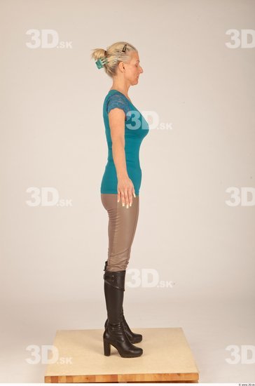 Whole Body Woman Animation references Casual Slim Studio photo references