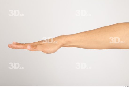 Hand Whole Body Man Casual Slim Studio photo references