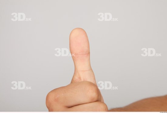 Fingers Whole Body Man Casual Slim Studio photo references