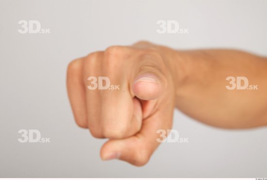 Fingers Whole Body Man Casual Slim Studio photo references