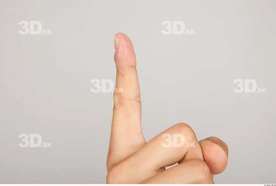 Fingers Whole Body Man Casual Slim Studio photo references