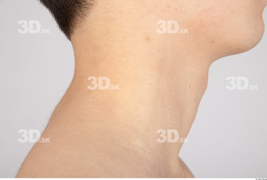 Neck Whole Body Man Asian Casual Slim Studio photo references