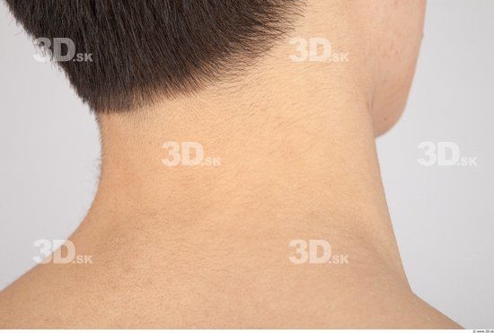 Neck Whole Body Man Asian Casual Slim Studio photo references