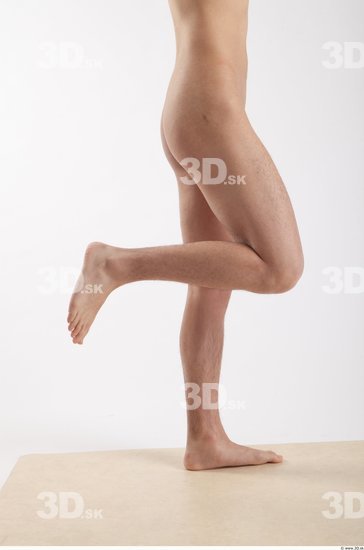 Leg Whole Body Man Animation references Asian Nude Casual Slim Studio photo references