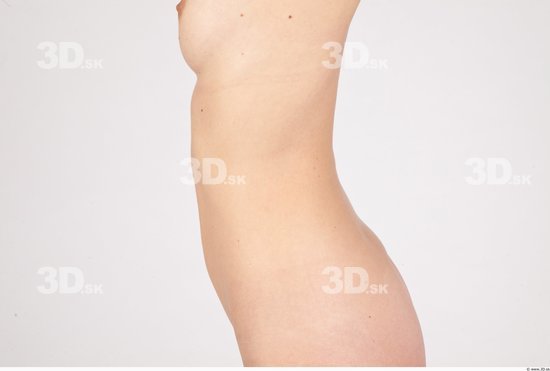 Belly Whole Body Woman Casual Historical Slim Studio photo references