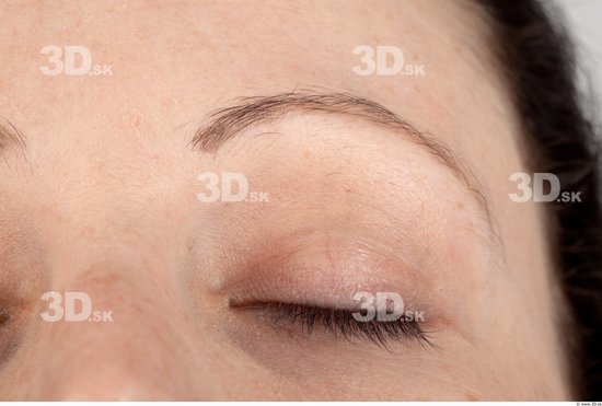 Eye Whole Body Woman Casual Slim Studio photo references