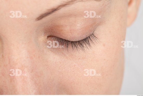 Eye Whole Body Woman Casual Slim Studio photo references