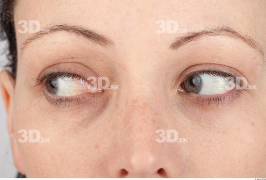 Eye Whole Body Woman Casual Slim Studio photo references